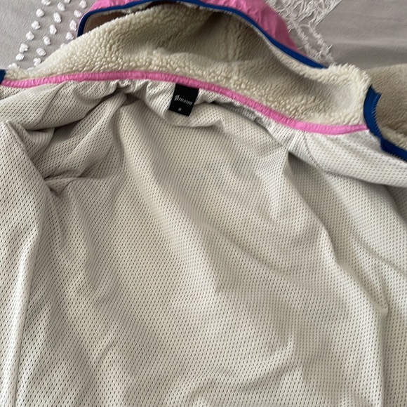 Peloton lined high pile fleece zip up hoodie - Picture 3 of 3